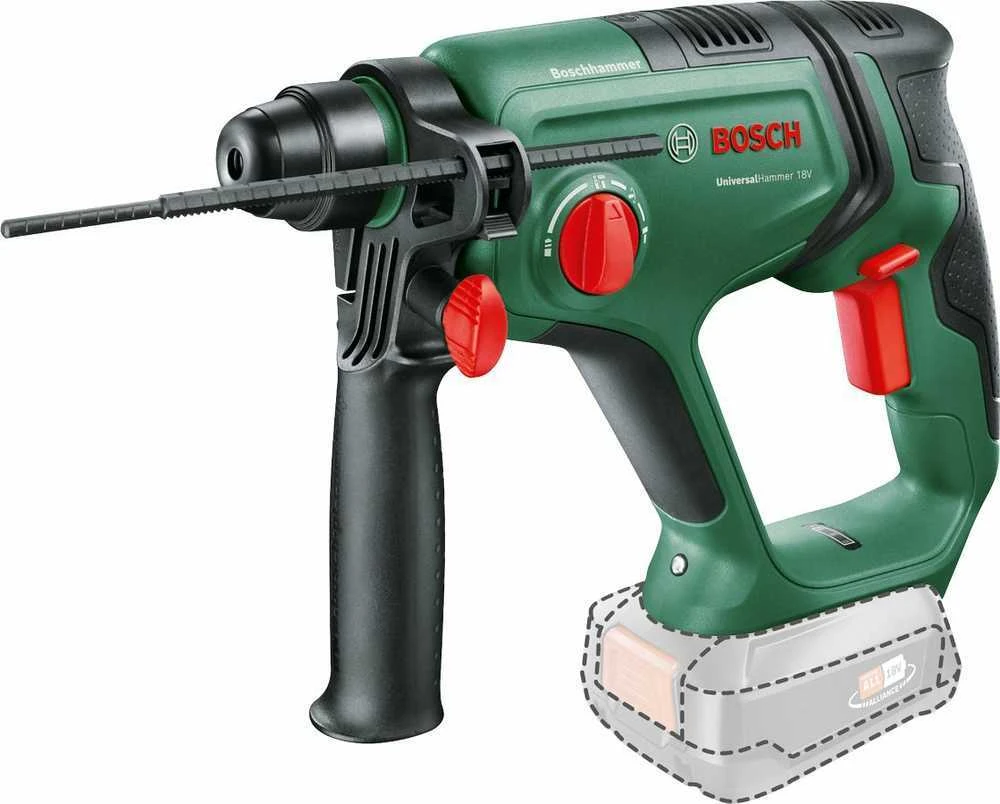 Bosch UniversalHammer 18V be akumuliatoriaus ir kroviklio Akum.perforatorius