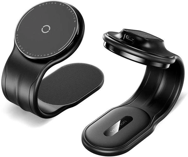 Įkroviklis Vention MOBILE CHARGER CAR MAGNETIC/WRL Juodas KSJB0 VENTION