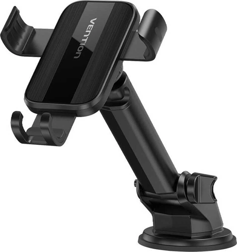 Vention Automatinis automobilio telefono laikiklis KCOB0 su siurbimo taurele juoda
