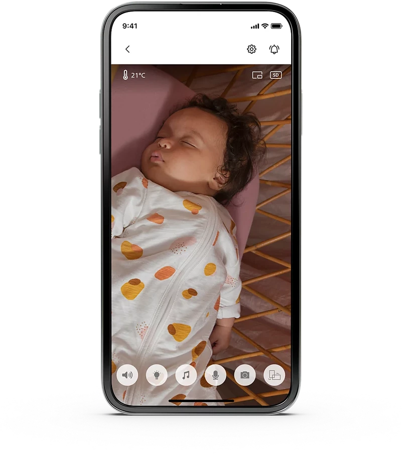Philips Avent „Connected“ kūdikio kamera (SCD643/26)
