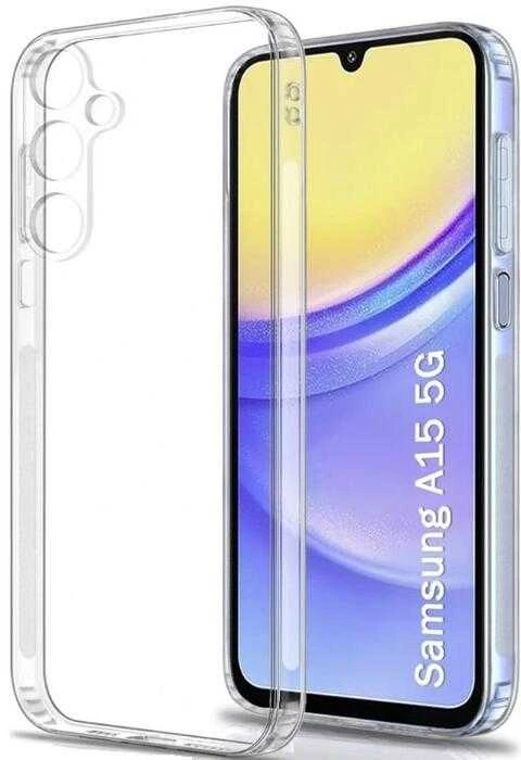 Dėklas Mocco Mocco Ultra Back Case 1 mm Aizmugurējais Silikona Apvalks Priekš Samsung Galaxy A15 5G Caurspīdīgs