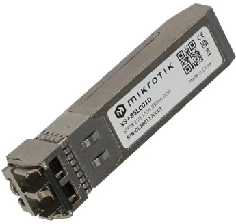 Šakotuvas MikroTik SFP Module MikroTik SFP28 Module XS+85LC01D Dual LC UPC 10000/25000 Mbit/s Maximum transfer distance 100 m