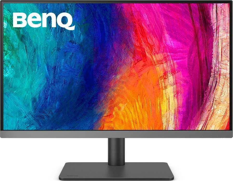 Monitorius BENQ PD2706U 27 colių IPS 4k 350 cd/m2 5ms HDMI DP USB C PD90W šakotuvas USB Pivot garsiakalbiai