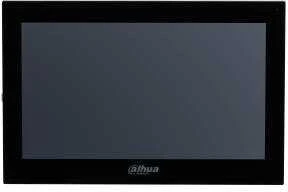Dahua IP domofono monitorius VTH5321GB-W. 10 col. 1024x600. Wifi, PoE(802.3af). SIP. Andoid 8.1, Juodas
