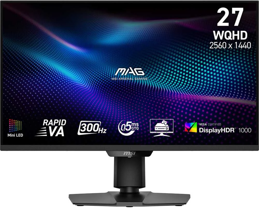 Monitorius MSI MAG 274QPF X30MV - 300Hz | QHD | Rapid VA |27"