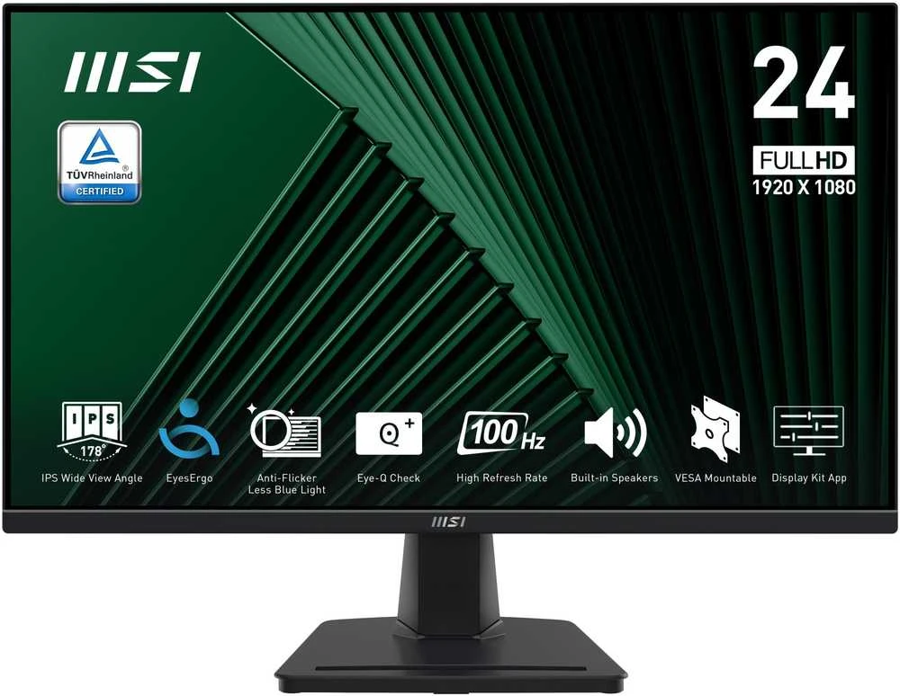 MSI Monitorius 23.8" PRO MP245G FHD 100Hz
