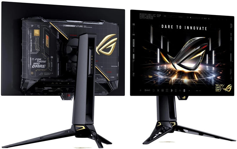 Monitorius Asus ROG Swift OLED PG27AQWP-G Edition 20 monitorius komputerowy 67,3 cm (26.5") 2560 x 1440 px Wide Quad HD Juodas (90LM0CF0-B02971)