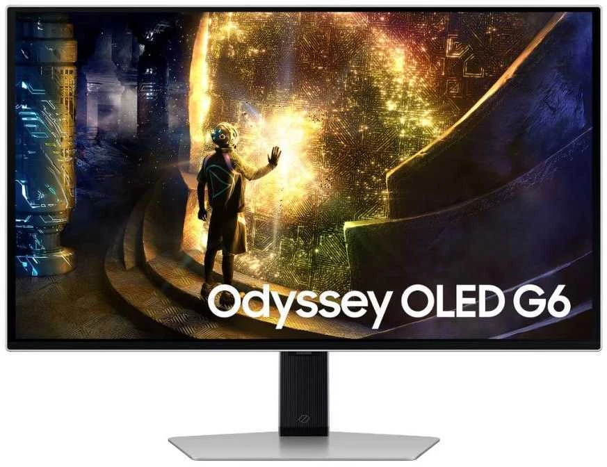 Monitorius Samsung | LS27DG610SUXEN | 27 " | OLED | QHD | 16:9 | 240 Hz | 0.03 ms | 2560 x 1440 pikselių | 250 cd/m² | HDMI jungtys quantity 2 | Sidabrinis