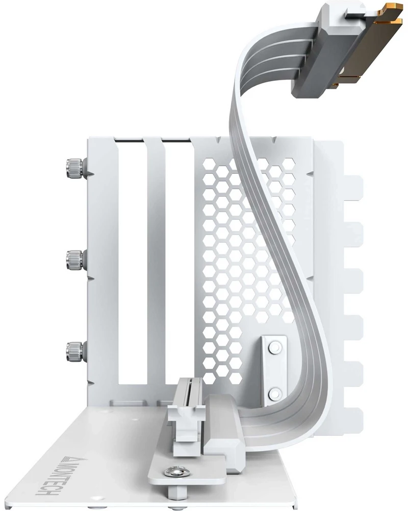 Montech Montech Vertical GPU Mounting Kit, PCIe 4.0 Riser Cable (Baltas, 20cm)