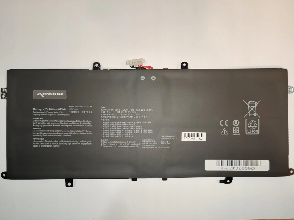 Movano baterija C41N1904 baterija, skirta Asus UX325JA UX325EA UX363EA UM425IA UX425JA