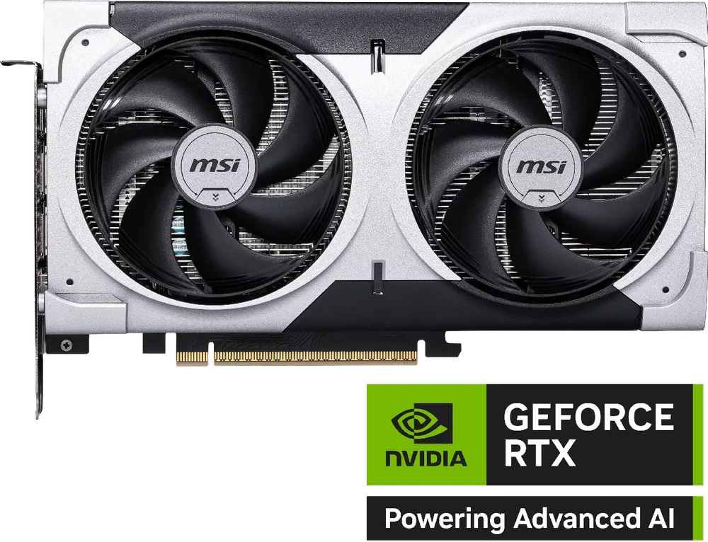 Vaizdo plokštė MSI GeForce RTX 5060 Ti 8 GB VENTUS 2X OC PLUS