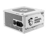 MSI Maitinimo šaltinis MAG A850GL PCIE5 WHITE / 80 PLUS Gold / 850W / Active PFC