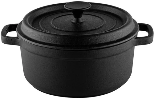 Muhler Tika MR-2448CI Cast iron cooking puodas su dangčiu 3.4L