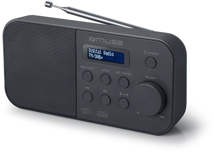 Muse Mūza | Signalizacijos funkcija | M-109DB | Nešiojamas radijas | Juodas