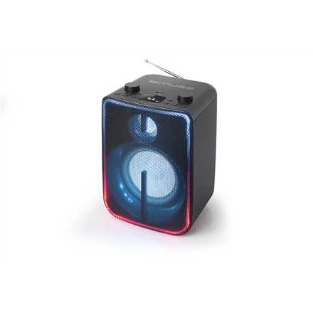 Muse | Bluetooth Party Box Speaker with Baterija | M-1802DJ | 60 W | Bluetooth | Belaidė jungtis | Juodas