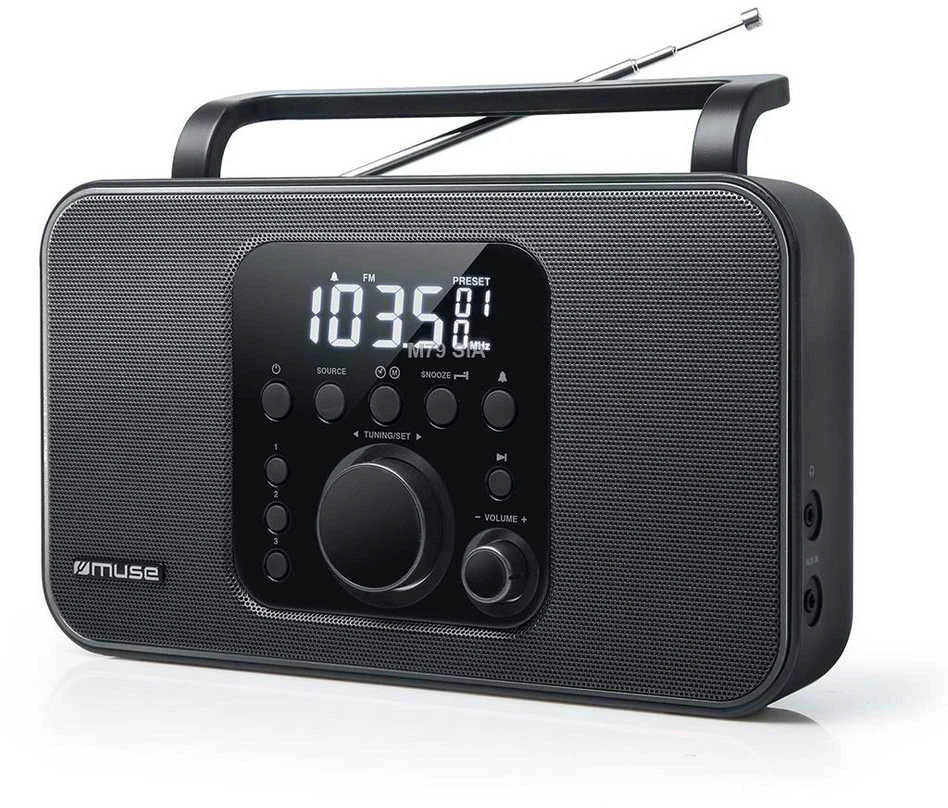 Muse Mūza | Radijas | M-091R | Signalizacijos funkcija | AUX į | Juodas