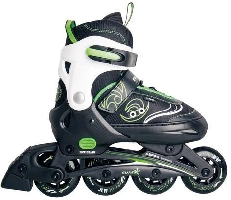 Hudora Promotion! Muuwmi children's roller skates size 37-40 žalias/baltas AU 427AU