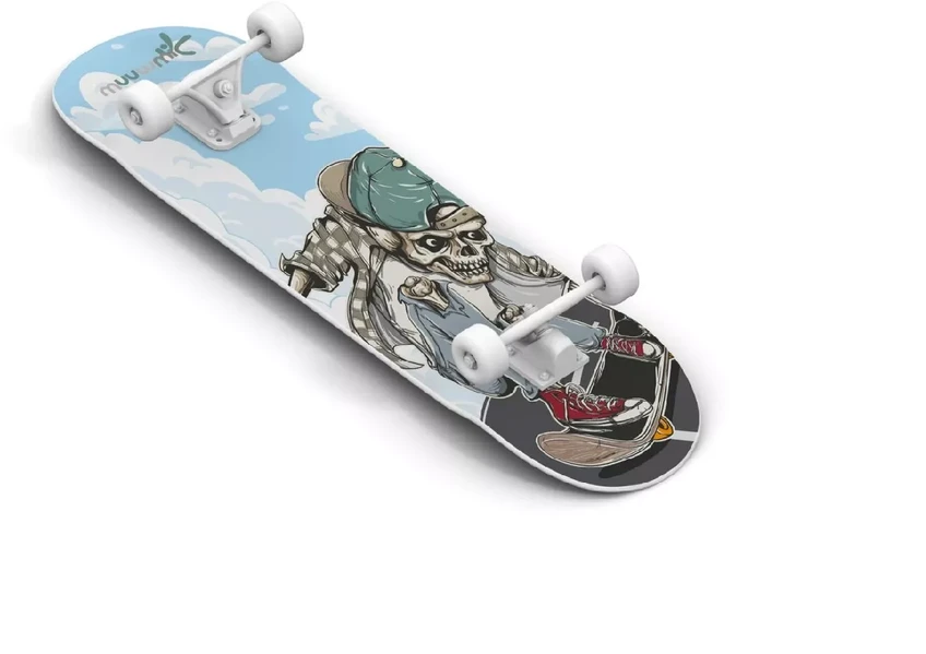 Muuwmi Skateboard Skateboards ABEC 5 Skull AU 540