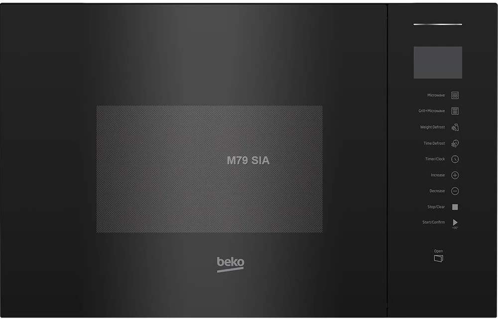 Mikrobangų krosnelė Built-in microwave orkaitė BEKO BMGB25353B 25 L 900 W Juodas
