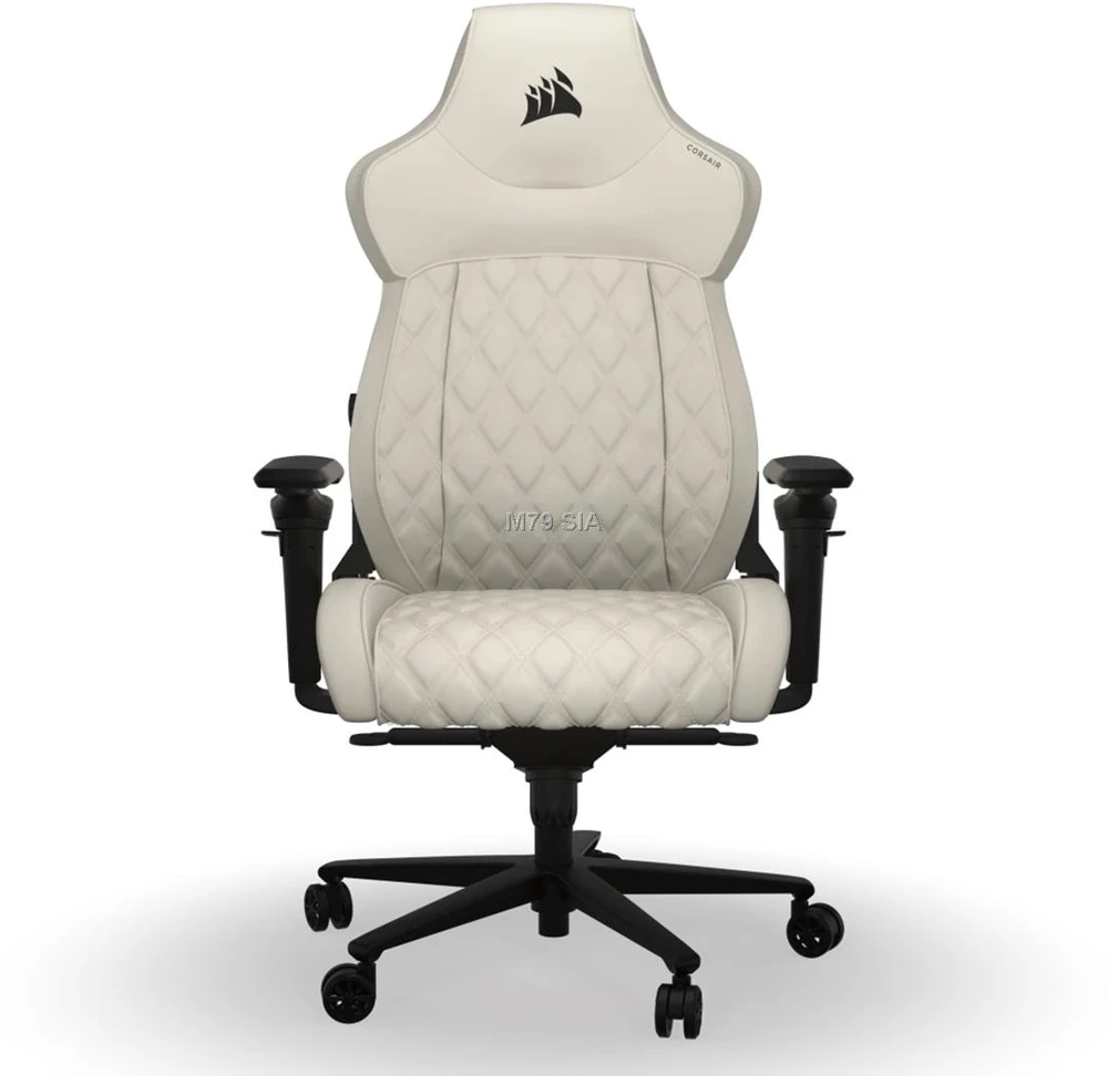 Corsair Microsystems „Corsair TC500 LUXE“, kompiuterinių žaidimų kėdė, 120 kg, apmušta sėdynė, apmuštas atlošas, 180 cm, juoda