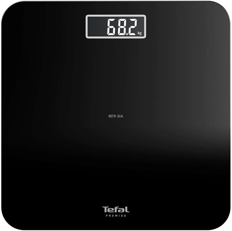 Svarstyklės TEFAL | Premiss PP1800V0 | Bathroom Scale | Maximum weight (capacity) 160 | Accuracy 100 g | Juodas