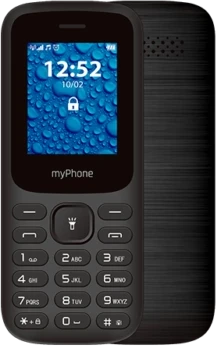 myPhone 2220 (Juodas) Dvi SIM kortelės 1,77" TFT 128x160/32MB/Micro SD/2G | myPhone