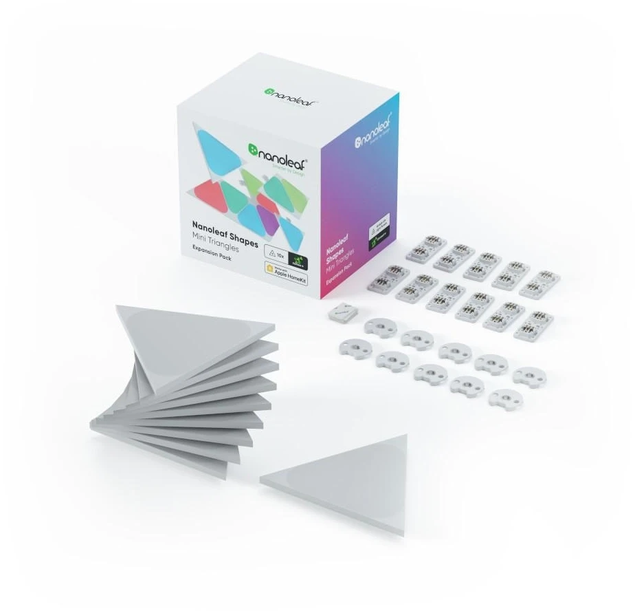 Nanoleaf Shapes Triangle, praplėtimo rinkinys (3 dalių)
