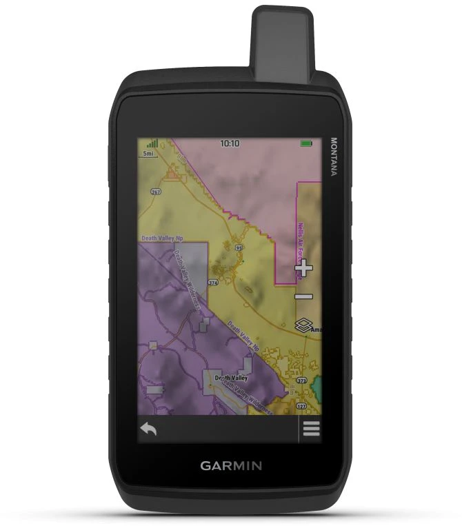 „Garmin Montana 710“ tvirtas GPS delninis kompiuteris su jutikliniu ekranu