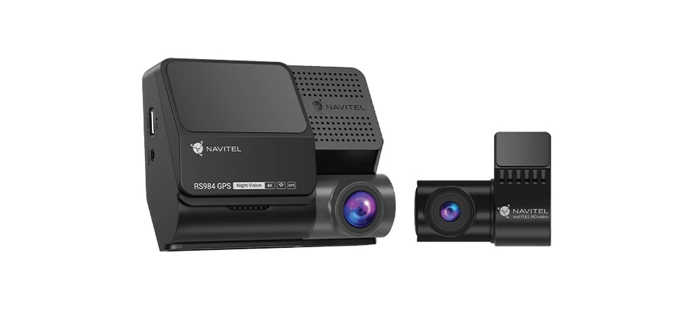Vaizdo registratorius Navitel RS984 | 4K | GPS | Wi-Fi