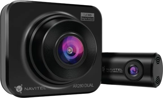 Navitel | AR280 DUAL | Full HD | Dashcam su papildoma galinio vaizdo kamera