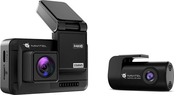 „Navitel“ | Vaizdo registratorius su 2K vaizdo kokybe | R480 2K | 320 x 240 | Įtraukti žemėlapiai