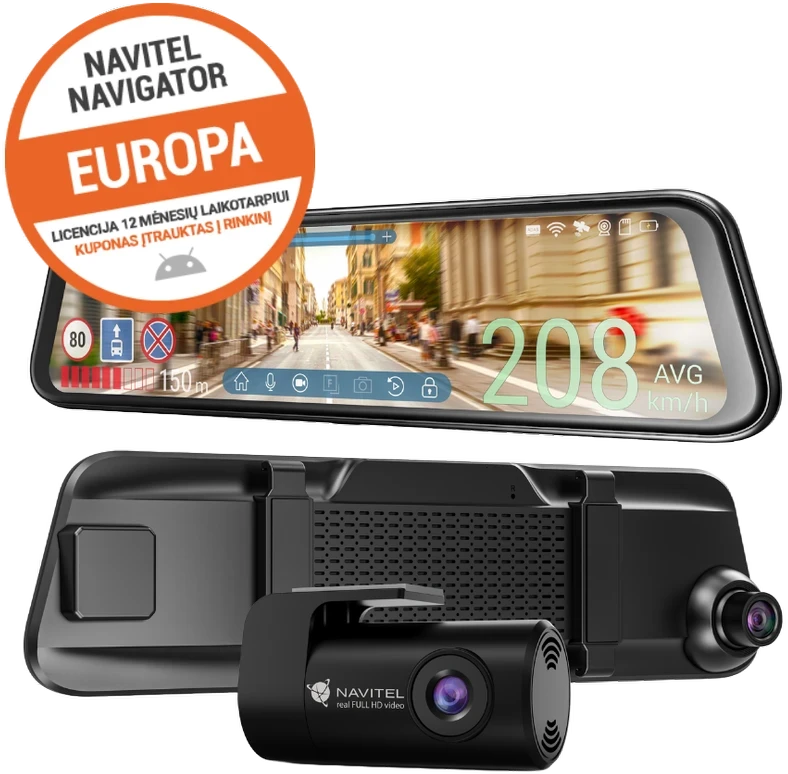 Vaizdo registratorius Navitel MR750 Smart