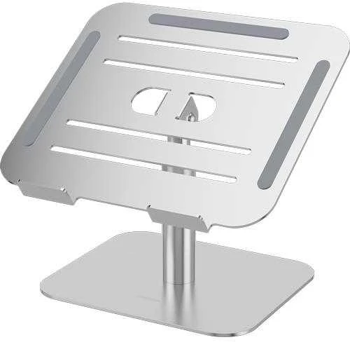 Fellowes Alumia Desk Nešiojamas kompiuteris Stand Sidabrinis Podstawka na notebooka Sidabrinė 38,1 cm (15")