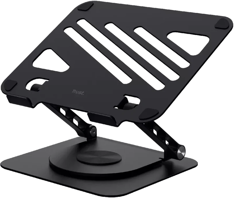 Trust Zeff Metal Juodas - notebook stand 40.6 cm (16"), juodas