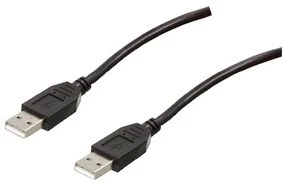Goobay Nedis USB-A – USB-A USB laidas 3 m juodas (CCGT60000BK30)