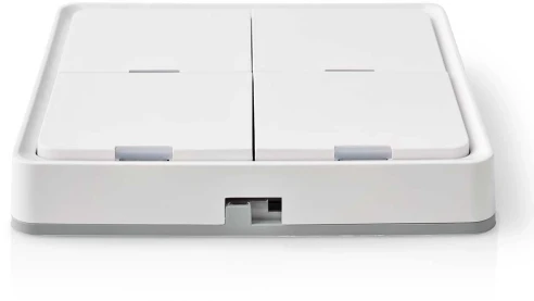 Nedis Išmanusis Zigbee SmartLife belaidis sieninis jungiklis, programuojamas, 12 funkcijų, CR2430, baltas