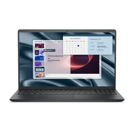 Dell Pro Essential 15 AG FHD AMD Ryzen 5 7520U/8GB/512GB/AMD Radeon 610M/Win11/ENG kbd/Juodas/3Y ProSupport NBD Onsite Garantija