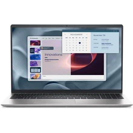 Nešiojamas kompiuteris Dell Pro Essential 15 AG FHD i7-1355U/16GB/512GB/Intel UHD/Win11 Pro/ENG Klaviatūra su pašvietimu/Sidabrinis/3Y ProSu