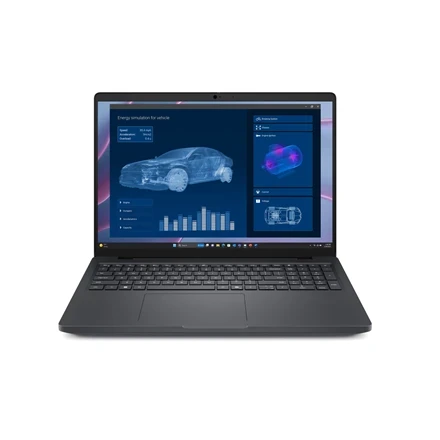 Nešiojamas kompiuteris Dell Pro Max 16 MC16255 FHD+ AMD Ryzen AI 9 HX PRO 370/64GB/512GB/NVIDIA RTX PRO 1000 Blackwell 8GB/Win11 Pro/ENG Kla