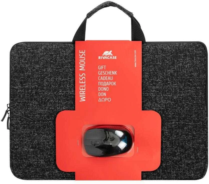 Krepšys RivaCase Dėklas na laptopa ANVIK 15.6" + MOUSE/7916 juoda RIVACASE