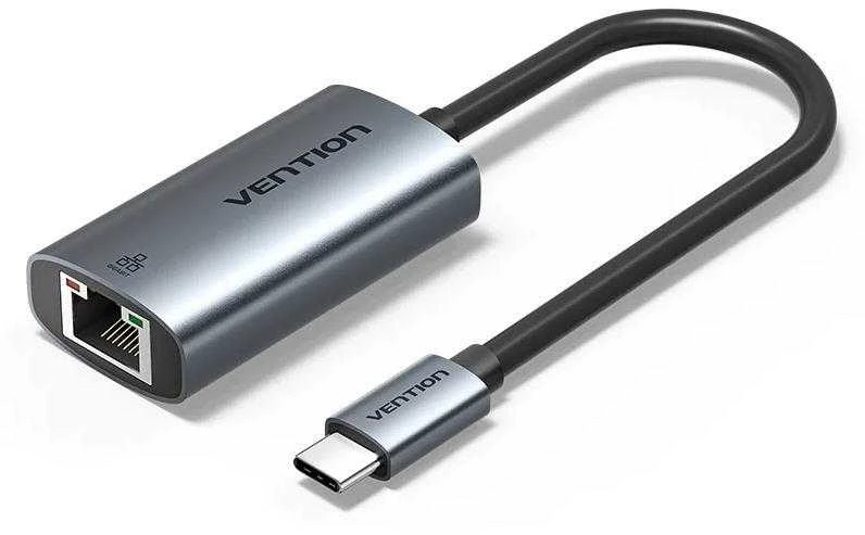 Vention USB-C ventiliacinis adapteris su gigabito eternetu, 0,15 m