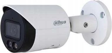 „Dahua Technology Co“ IP kamera, cilindras, 5MP, „STARLIGHT“, 1/2.7 colio, 2.8 mm, 111° F1.6, 25 kadrai per sekundę, IR+LED, 30 m, WDR, IVS, IP67, mikrofonas