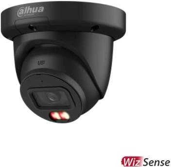 IP KAMERA IPC-HDW3649QM-S-IL-0280B-Juodas WizSense išmanioji dviguba šviesa - 6 Mpx 2.8 mm DAHUA
