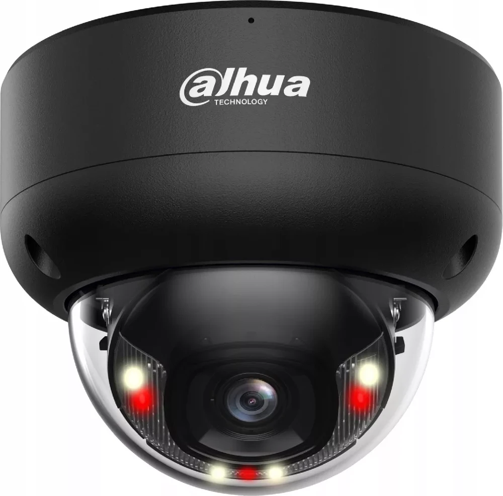 ANTIVANDALINĖ IP KAMERA IPC-HDBW3849E-AS-IL-0280B-Juodas WizSense Smart Dual Light - 8 Mpx 4K UHD 2.8 mm DAHUA