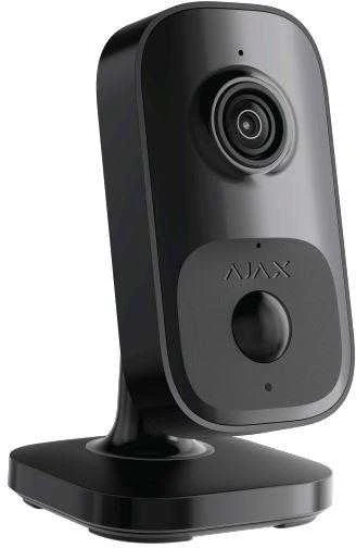 Ajax IndoorCam 111567.303.BL1 (juoda, 4MP, Wi-Fi 2.4GHz, 8m IR, HDR, AI, IP20)