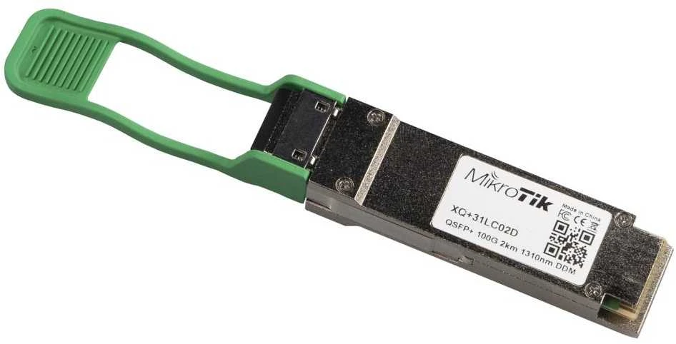 Šakotuvas MikroTik QSFP28 Module XQ+31LC02D, CWDM4, 100Gb/s, 1310nm, 2km, Single-Mode