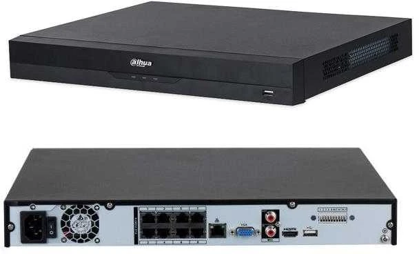 IP REGISTRATORIUS NVR4208-8P-EI 8 KANALŲ, 8 PoE WizSense DAHUA