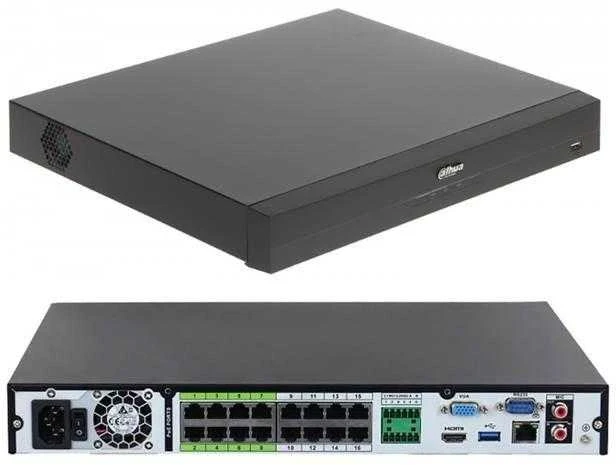 IP REGISTRATORIUS NVR5216-16P-EI 16 KANALŲ, 16 PoE WizSense DAHUA