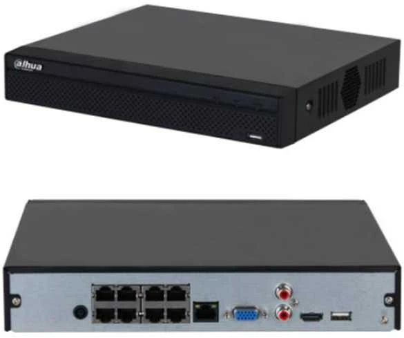 IP REGISTRATORIUS NVR2108HS-8P-4KS3 8 KANALŲ, 8 PoE DAHUA