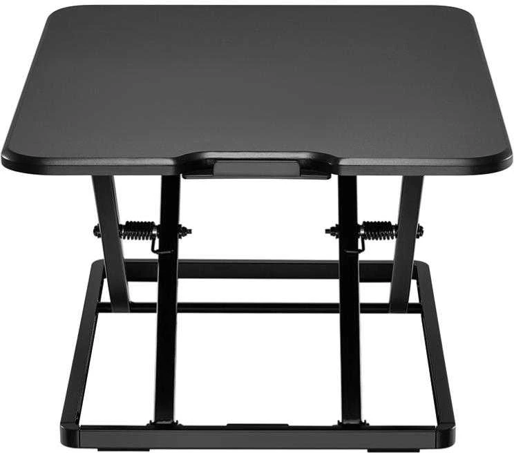 „Neomounts NEWSTAR WORKSTATION“ – SĖDIMO-STOVIMO DARBO VIETA (AUKŠČIO REGULIAVIMAS: 4–40 CM), Juodas